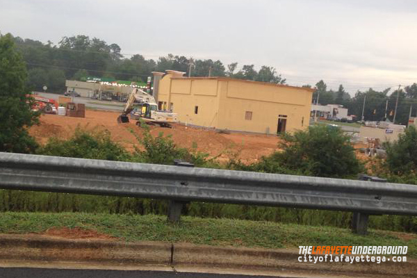 Bojangles Under Construction