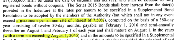 WCDA Bond Proposal Page 16 Excerpt
