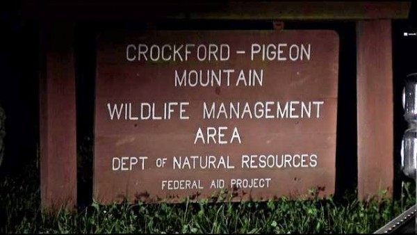 Crockford-Pigeon Mountain WMA Sign