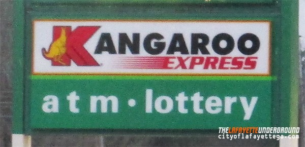 North Main Kangaroo Sign
