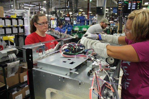 Roper Assembly Line / Rose Harris & Rachel Bowling