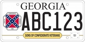Sons of Confederate Veterans License Plate Redesign