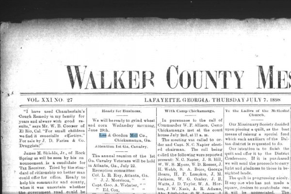 Walker County Messenger / Scanned Indexed Paper