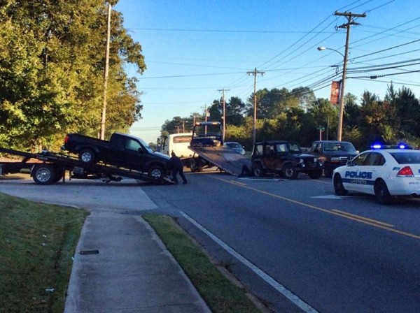 Wreck - North Main at Autozone October 15 2015 / Walker County Messenger