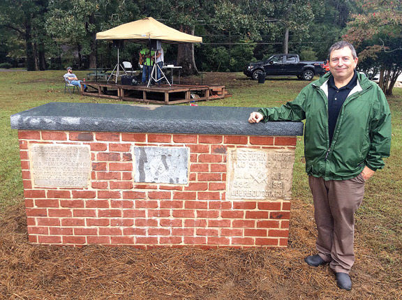 Cornerstone Monument at Joe Stock Park / Robert Wardlaw