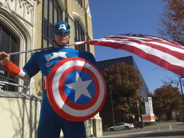 Allen Mullins of Dalton as Captain America