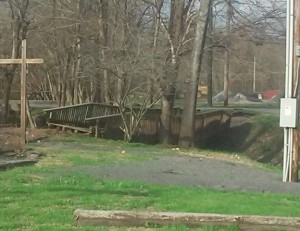 2015 Christmas Flood - Caboose Park Bridge Collapse