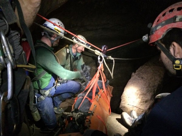 Rising Fawn Cave Rescue - Byers Cave / Hamilton County Cave Rescue Team