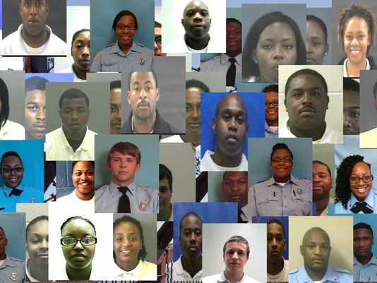 Prison Officer Arrest Collage / 11 Alive