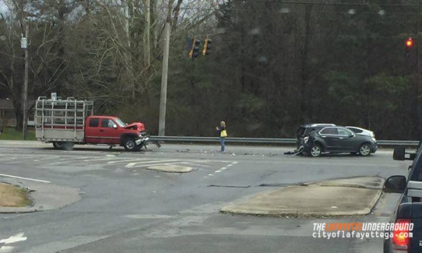 Feb 23 2016 Hwy 27 Wreck at Walmart