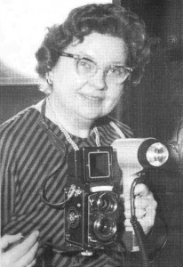 Pauline Hood Lamb in Lamb's Studio / Undated
