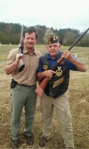 Mike Peardon Campaigning at the VFW