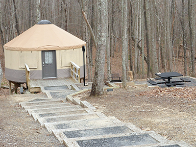 Cloudland Canyon Yurt / Chattanooga Pulse