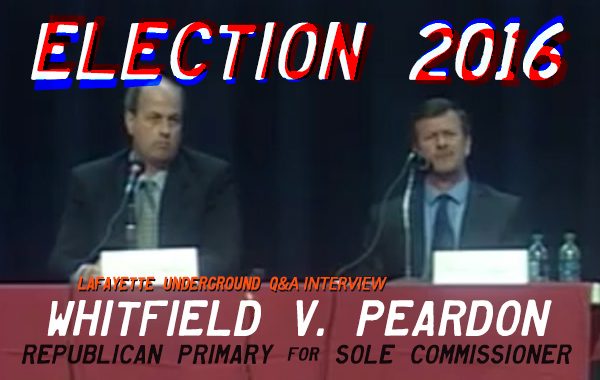 2016 ELECTION Q&A: WHITFIELD V. PEARDON