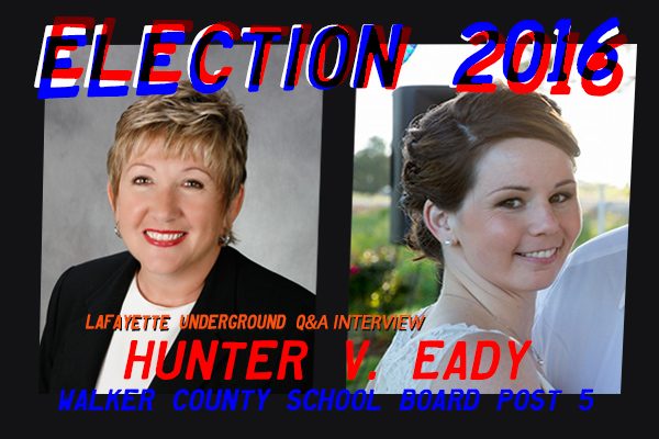 2016 ELECTION Q&A: HUNTER V EADY