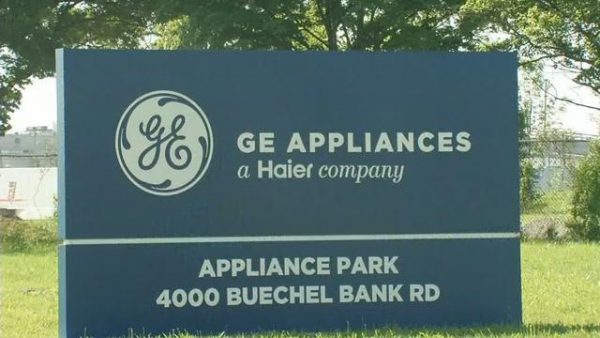 GE Appliances Sign After Haier Buyout / WDRB