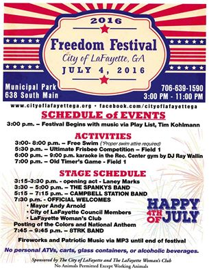 Freedom Festival 2016 Poster