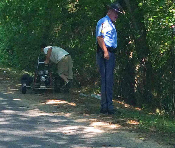 Wallaceville Go-Cart Wreck - July 22 2016 / Josh OBryant - Walker County Messenger