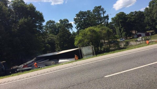 Houston County Semi Truck Accident - July 11 2016