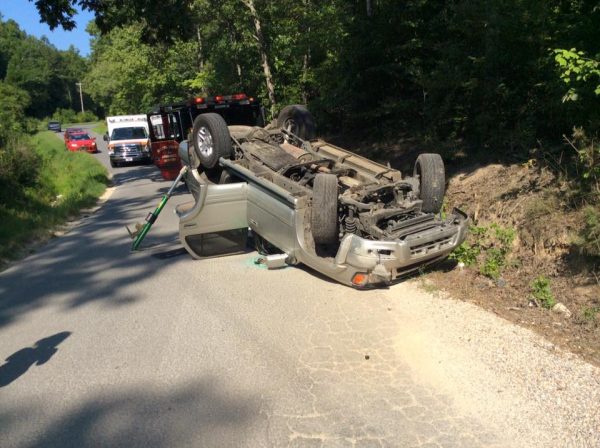 Wreck on Colbert Hollow Rd / August 4 2016 / Walker Co Messenger - Josh OBryant