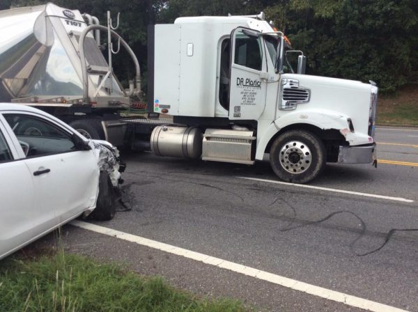 Rock Spring Sleeping Driver Wreck / August 19 2016 / Walker Messenger - Josh OBryant