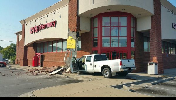 Wreck at Summerville CVS / July 31 2016