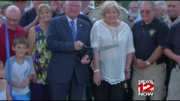 Rossville Sheriff Satellite Office Ribbon Cutting / WDEF