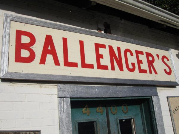 Ballenger's Restaurant Sign