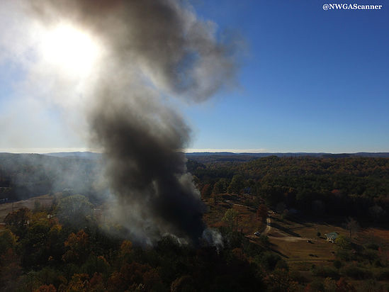 Woods Fire / Wells Lane Villanow - November 10 2016